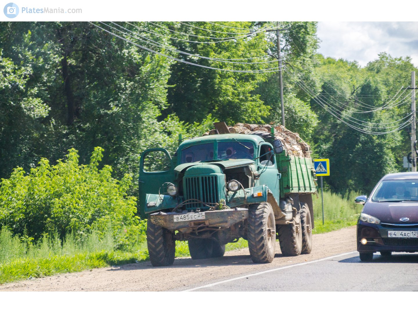 в 485 ес 25, ZIL 157 