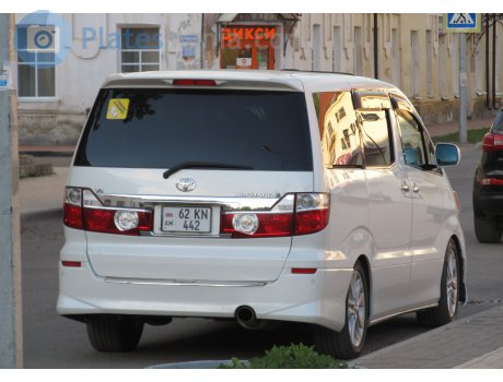 62 KN 442, Toyota Alphard