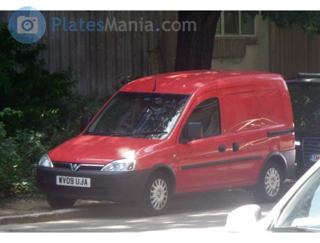 WV09 UJA, Vauxhall Combo