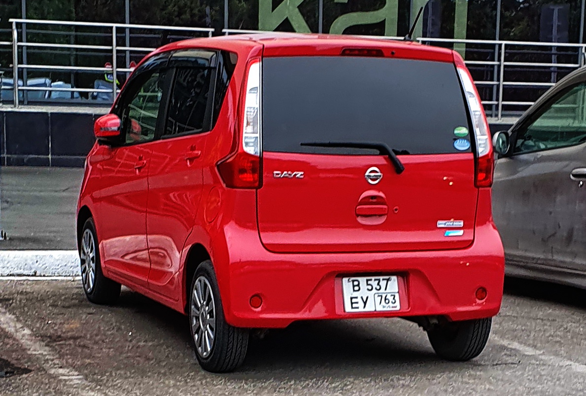 в 537 еу 763, Nissan DAYZ 1st gen (B21), 2013–2019