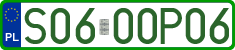 License plates of Poland, Professional plates