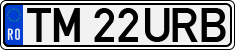 License plate of Romania, Regular plates