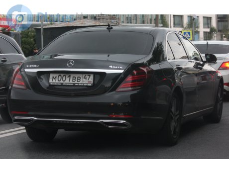 м001вв47, Mercedes-Benz S-Klasse