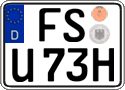 German license plate, Plates for oldtimers (type 