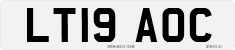 License plate of the United Kingdom, 2001 year system