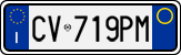 License plate of Italy, Cars (1994 year series)