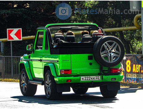 к222кк22, Mercedes-Benz G-Klasse