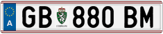 License plate of Austria, Regular plates