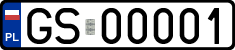 License plates of Poland, Regular car plates