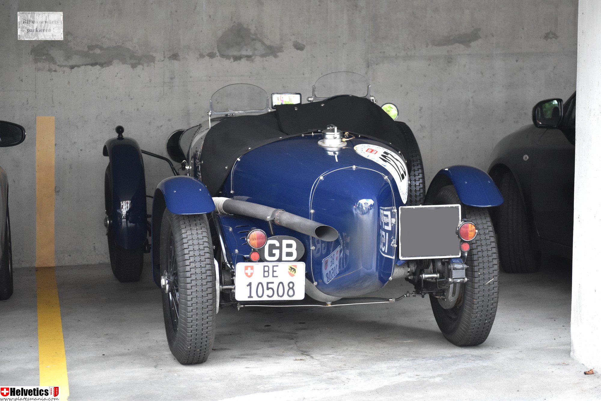 BE 10508, Riley Brooklands 