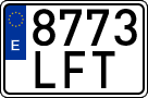 License plates of Spain, Ordinary (2000)