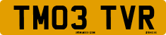License plate of the United Kingdom, 2001 year system