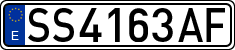 License plates of Spain, 1971 year series