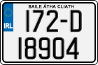 License plate of Ireland, Regular plates