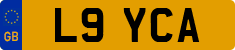 License plate of the United Kingdom, 1983 year system