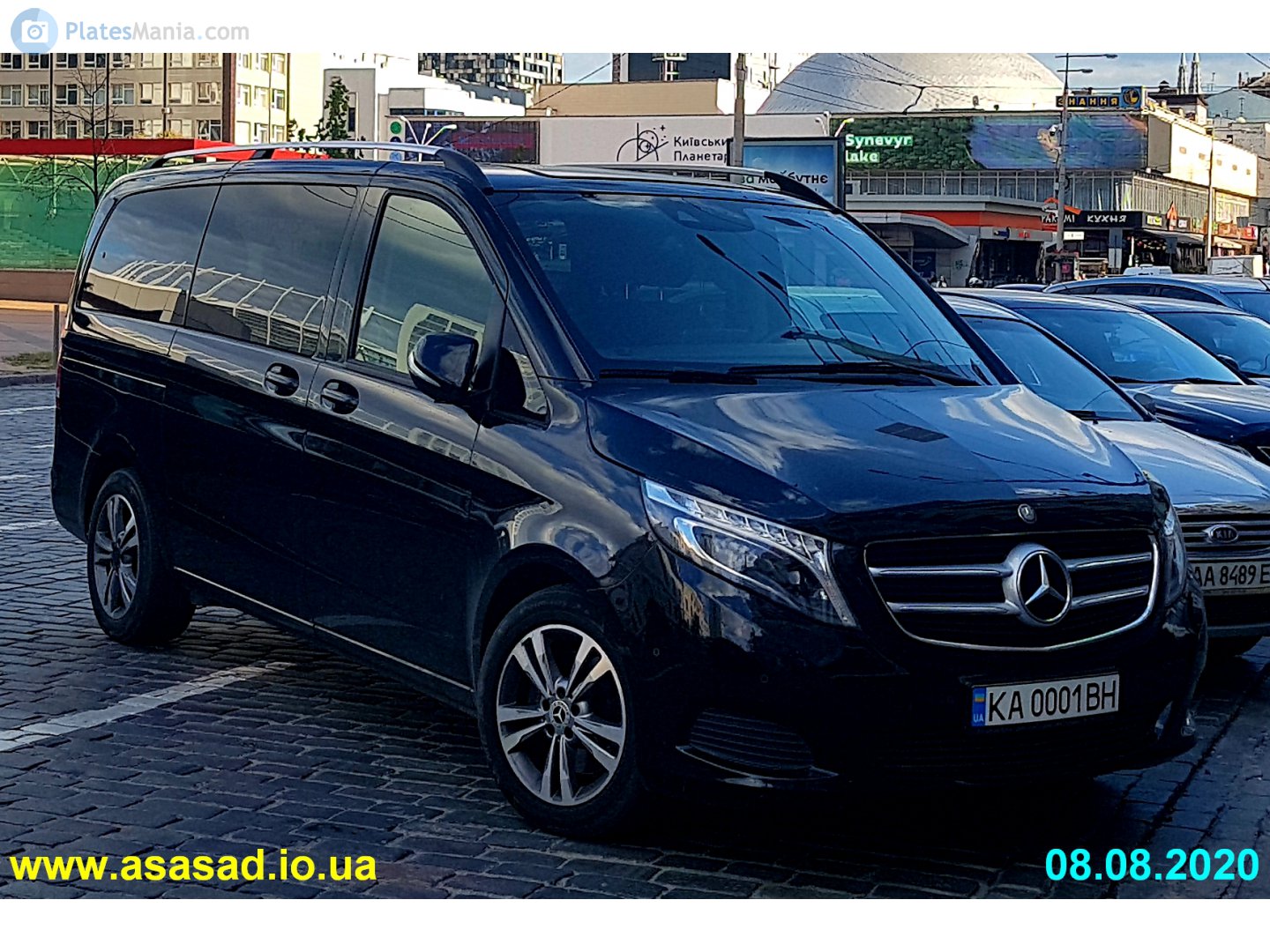 KA 0001 BH, Mercedes-Benz V-Klasse 3rd gen (W447), 2014–2023