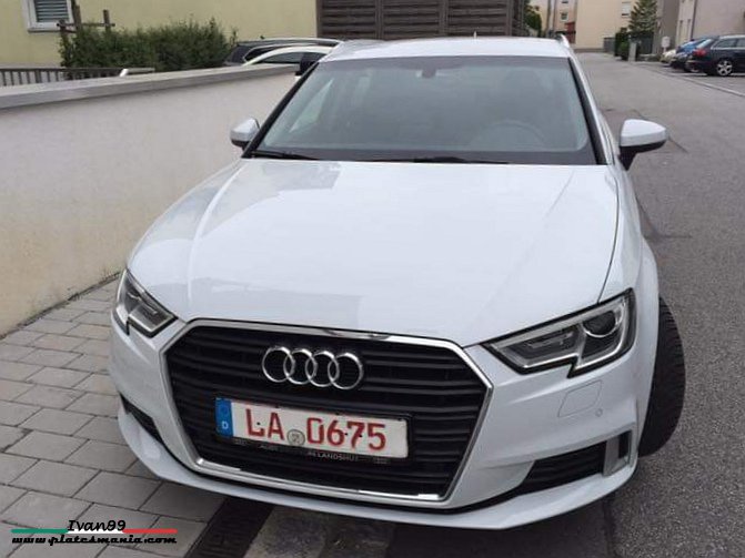 LA 0675, Audi A3 3rd gen Sportback (8VA/8VF), 2013–2016