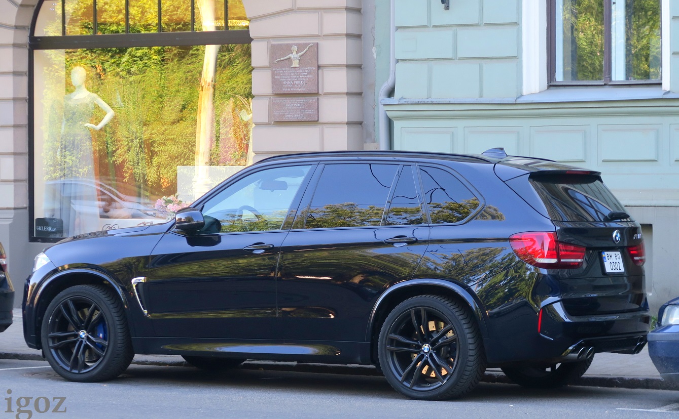 BM 0302 BO, BMW X5M 2nd gen (F85), 2014–2018