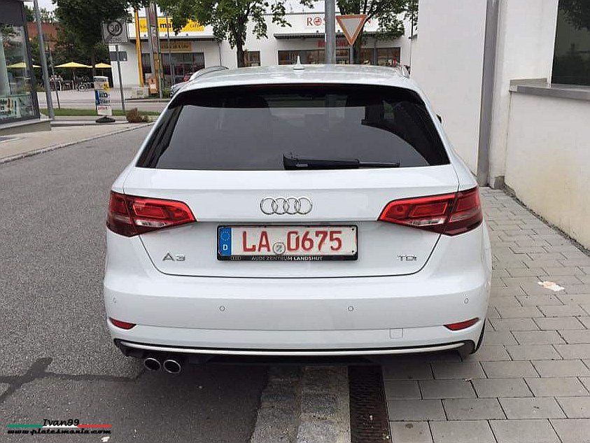 LA 0675, Audi A3 3rd gen Sportback (8VA/8VF), 2013–2016