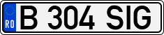 License plate of Romania, Regular plates