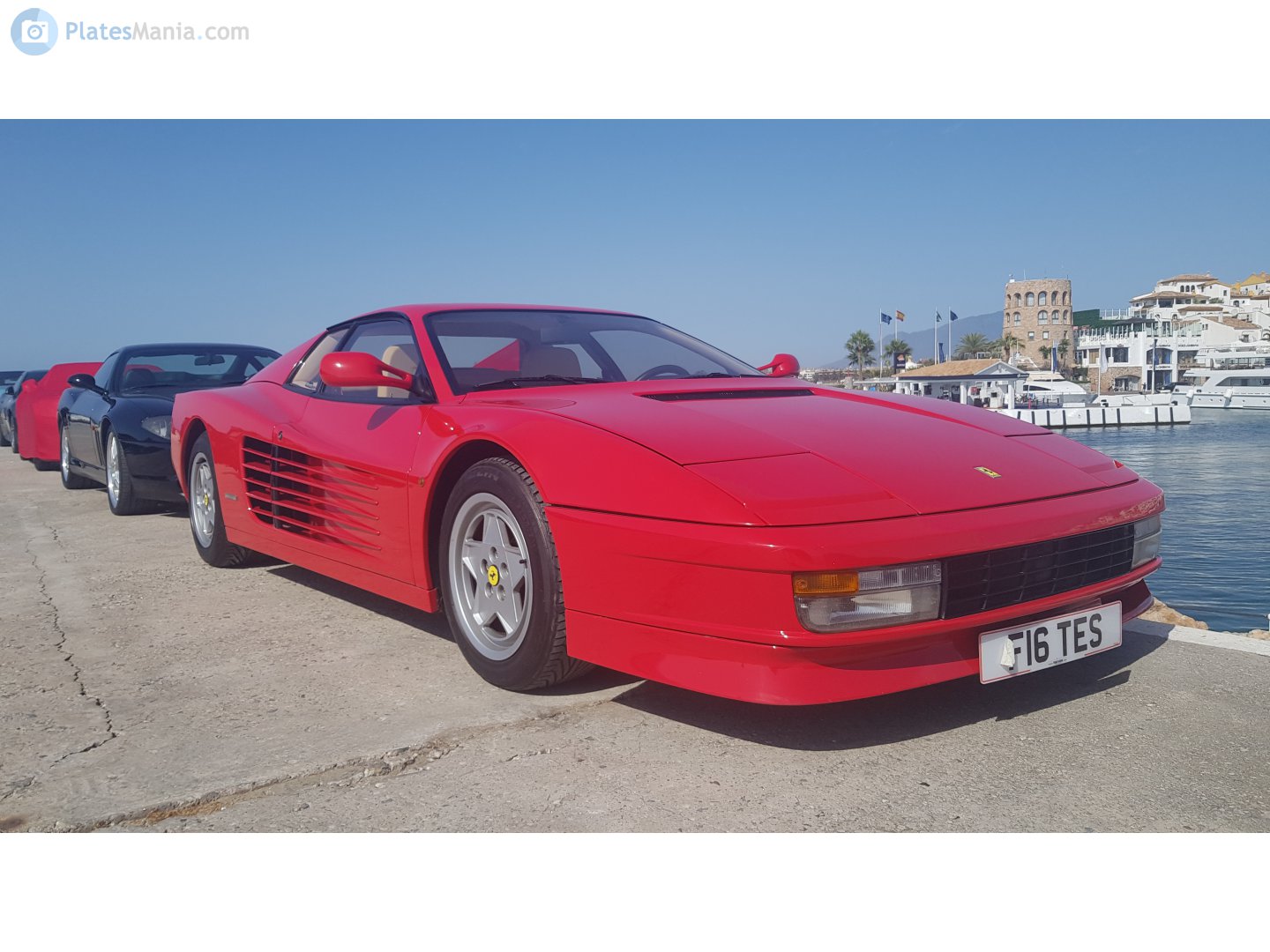 F16TES, Ferrari Testarossa 1st gen (F110), 1984–1991