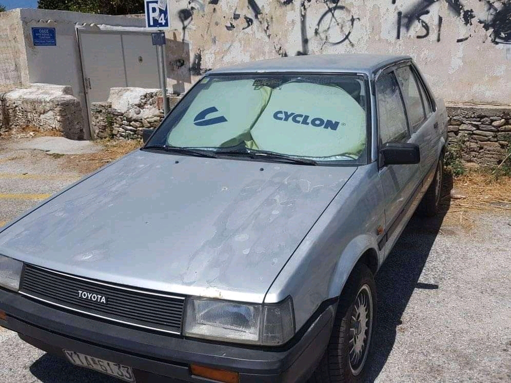 YIA-6133, Toyota Corolla 5th gen Sedan (E80), 1983–1987