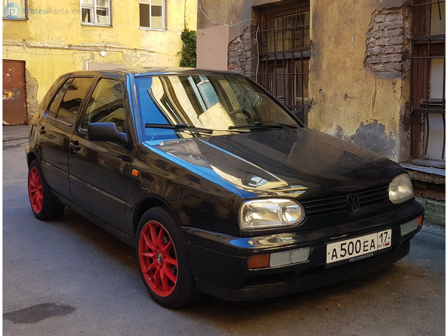 а 500 еа 17, Volkswagen Golf 3rd gen 5-door Hatch (1H1), 1991–1997