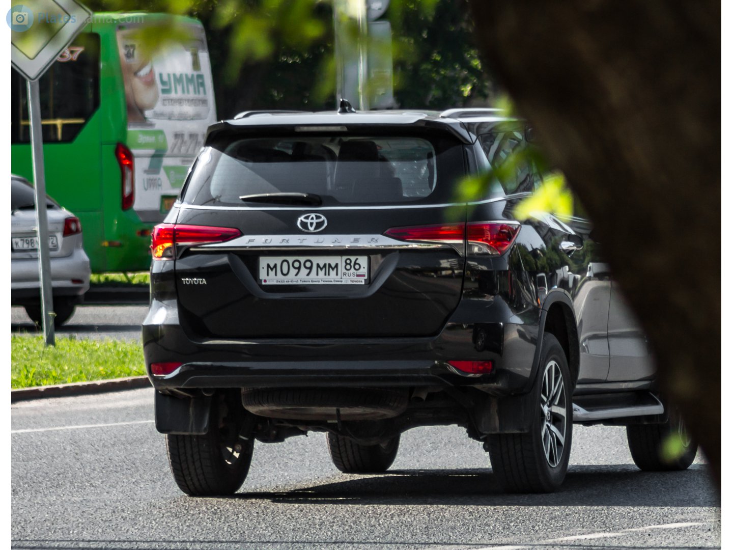 м 099 мм 86, Toyota Fortuner 2nd gen (AN160), 2015–