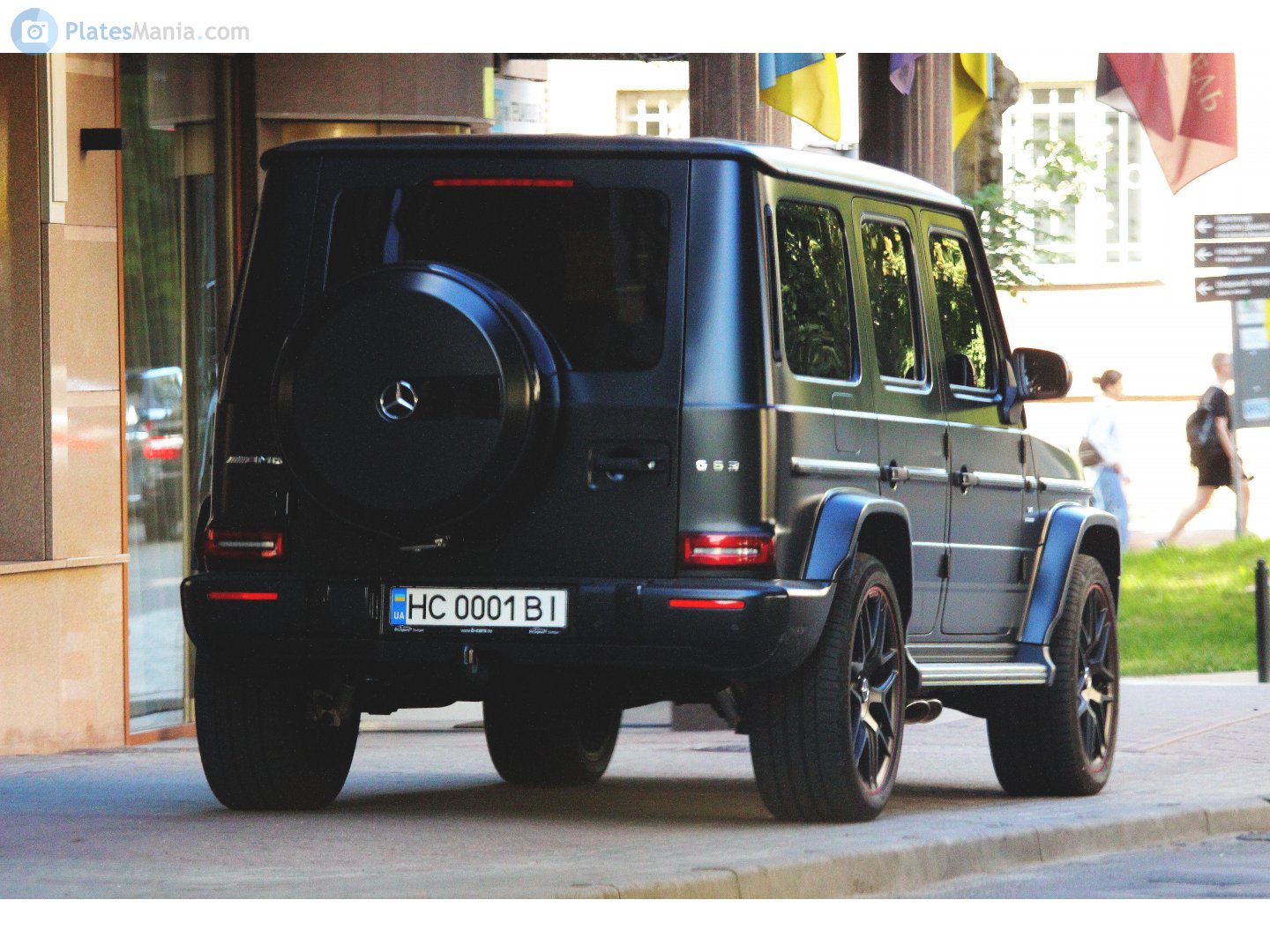 HC 0001 BI, Mercedes-Benz G-Klasse 2nd gen (W463/W465), 2018­–