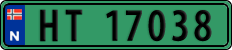License plate of Norway, Commercial vehicles