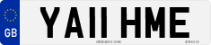 License plate of the United Kingdom, 2001 year system