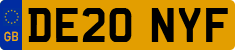 License plate of the United Kingdom, 2001 year system