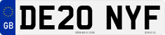 License plate of the United Kingdom, 2001 year system