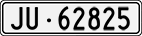 License plate of Switzerland, Cars