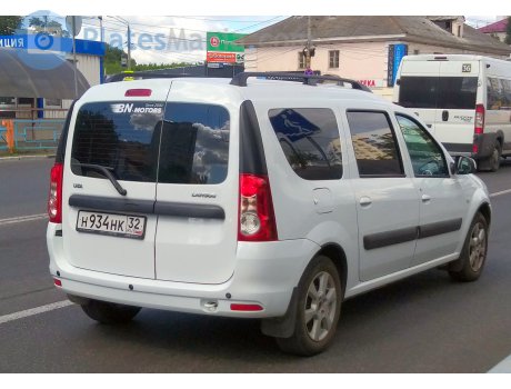 н934нк32, Lada (VAZ) Largus