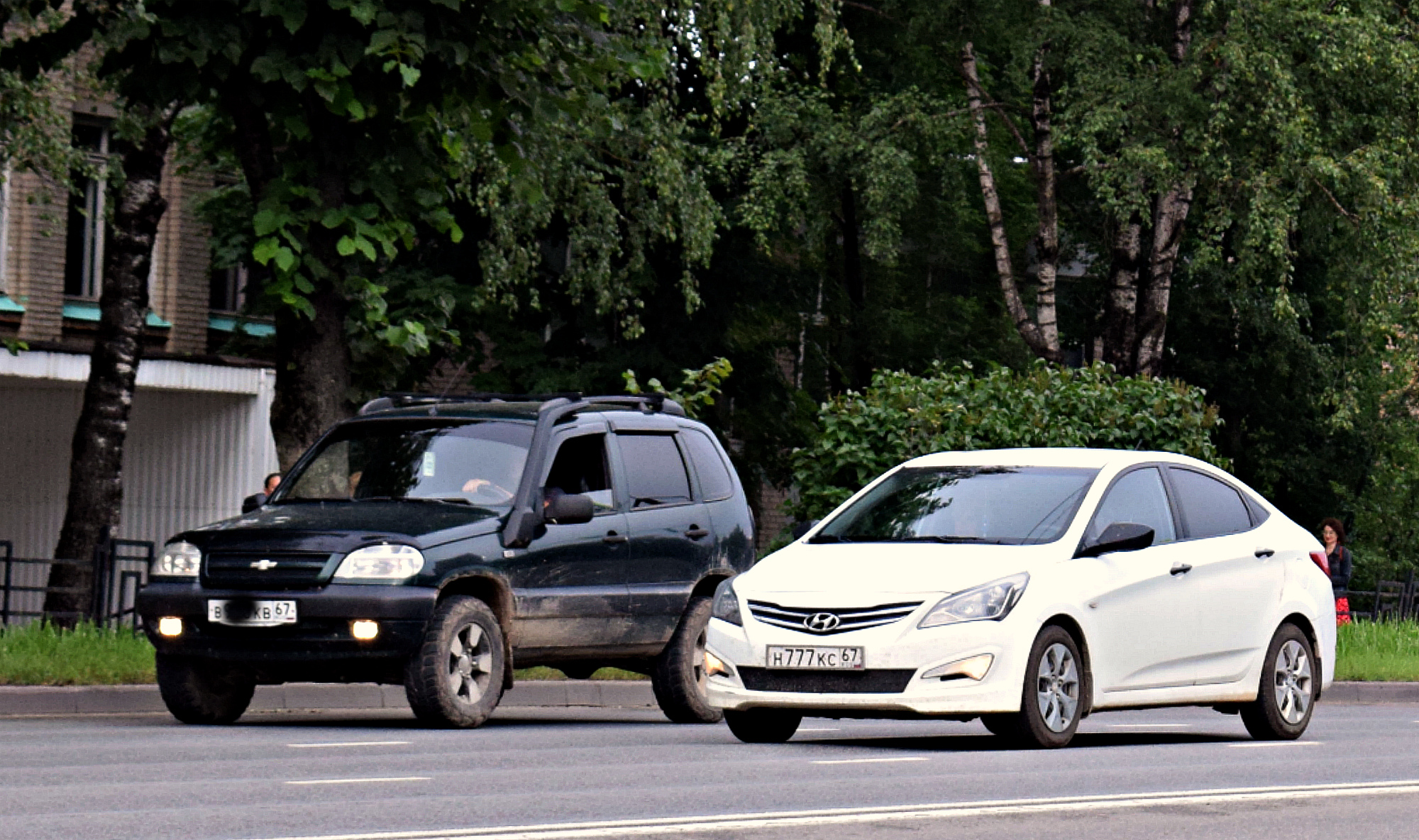 н 777 кс 67, Hyundai Solaris 1st gen Sedan (RB), facelift, 2014–2017