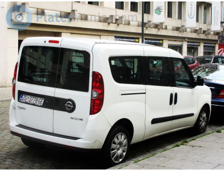 ZG 3778-GE, Opel Combo