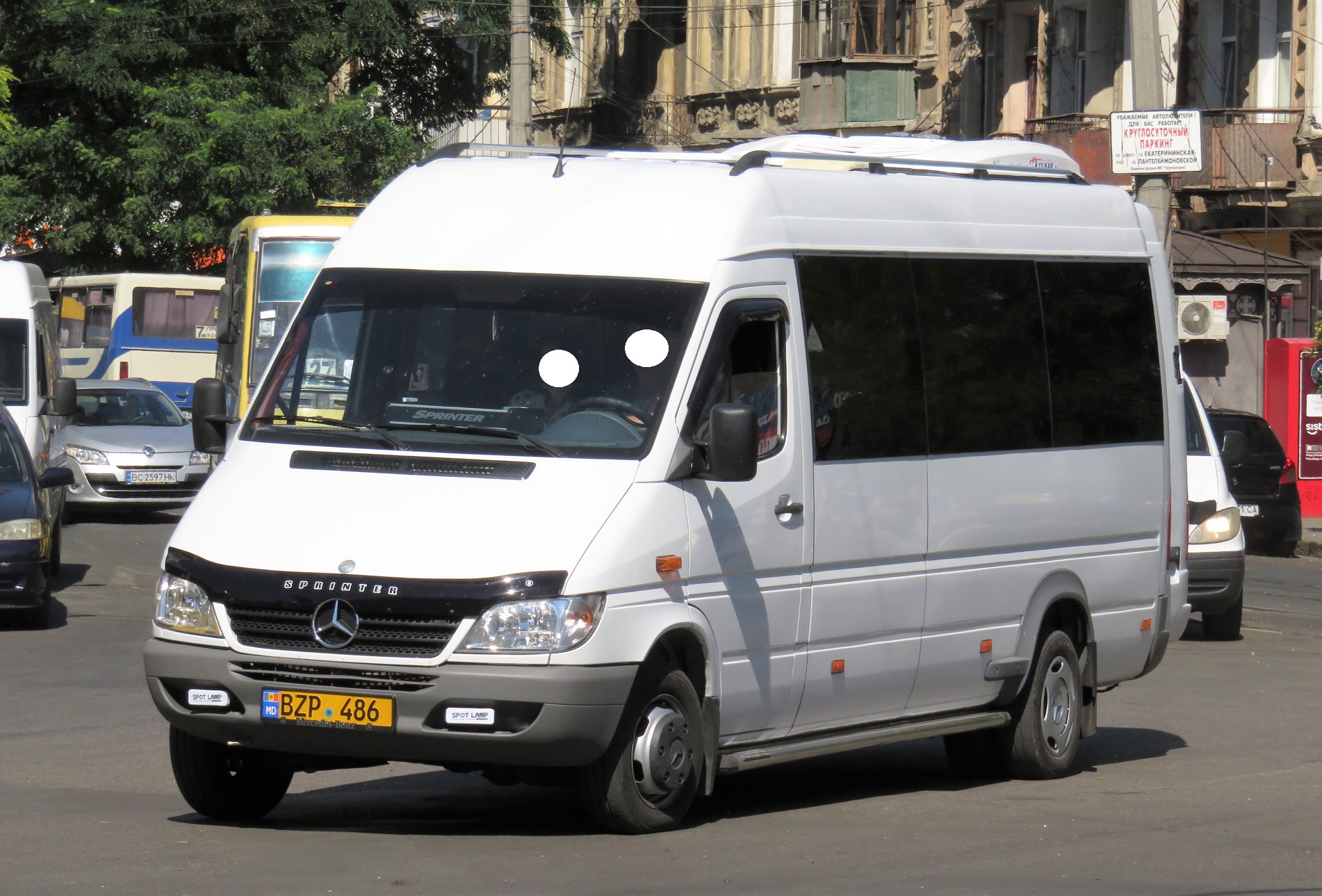 BZP 486, Mercedes-Benz Sprinter 1st gen (Classic) (W901–905), facelift, 2000–2006 (2013–2018 for CIS-market)