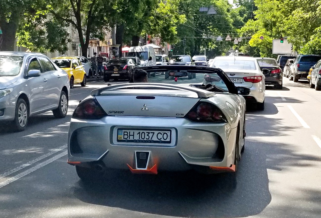 BH 1037 CO, Mitsubishi Eclipse 3rd gen Spyder (D52A/D53A), 1999–2005