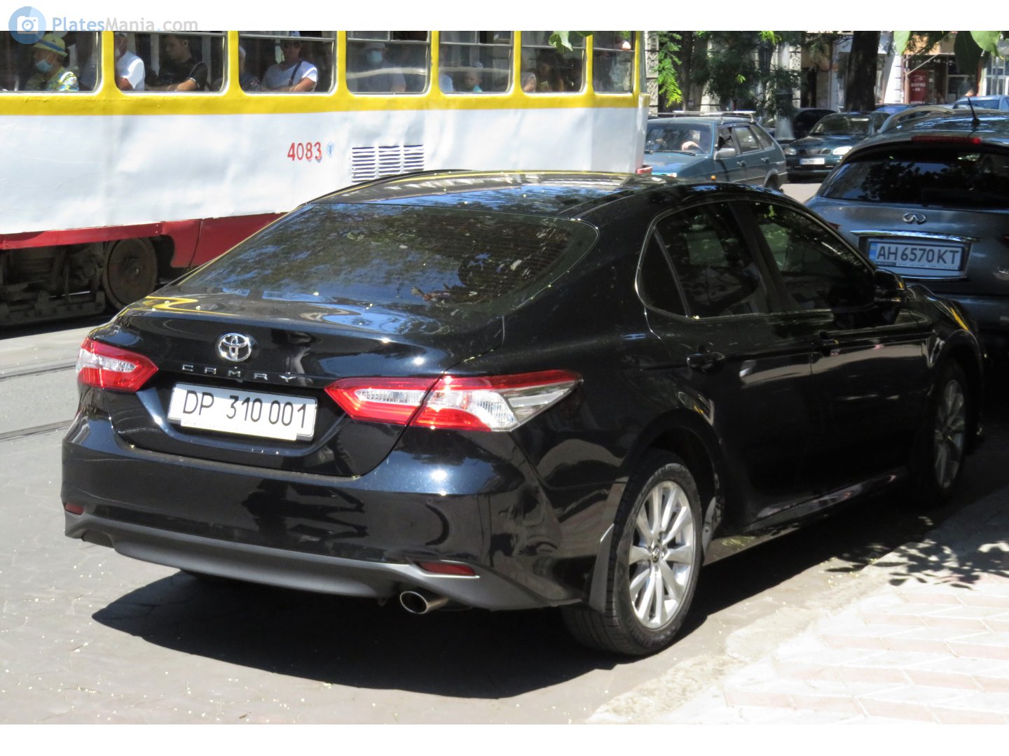 DP 310 001, Toyota Camry 8th gen (XV70), 2017–