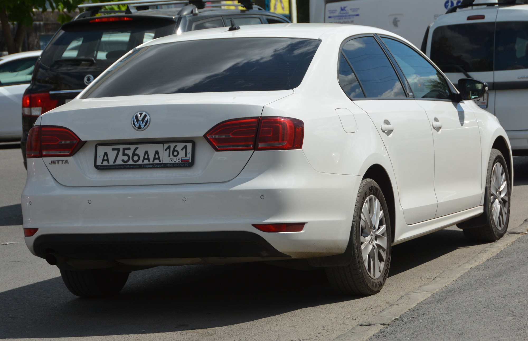 а 756 аа 161, Volkswagen Jetta 6th gen (1B), 2010–2014