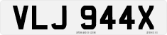 License plate of the United Kingdom, 1963 year system