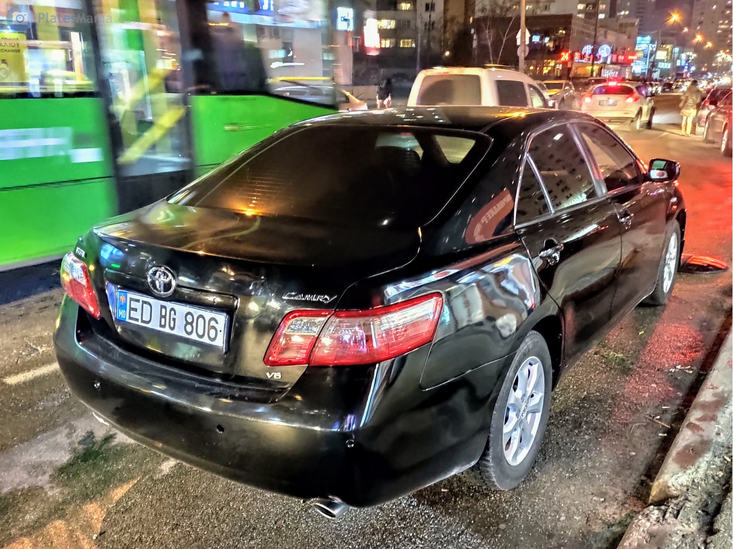 ED BG 806, Toyota Camry 7th gen (XV50; Global-market), facelift, 2014–2018