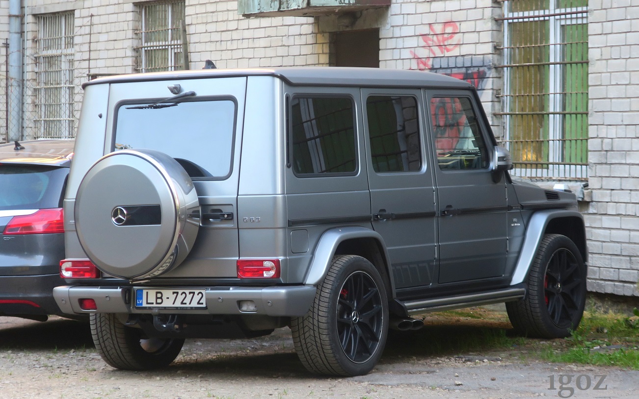 LB-7272, Mercedes-Benz G-Klasse 1st gen 5-door SUV (W463), 1990–2018