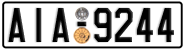 License plate of Greece, Cars