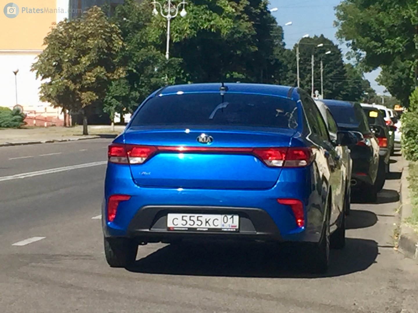 с 555 кс 01, Kia Rio 