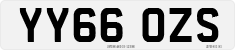 License plate of the United Kingdom, 2001 year system