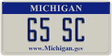 Michigan, Vanity Plates
