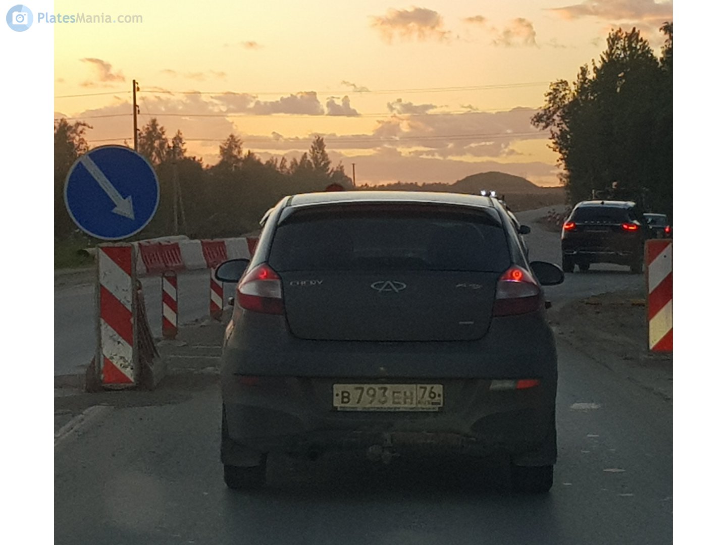 в 793 ен 76, Chery (Chirey) Very 