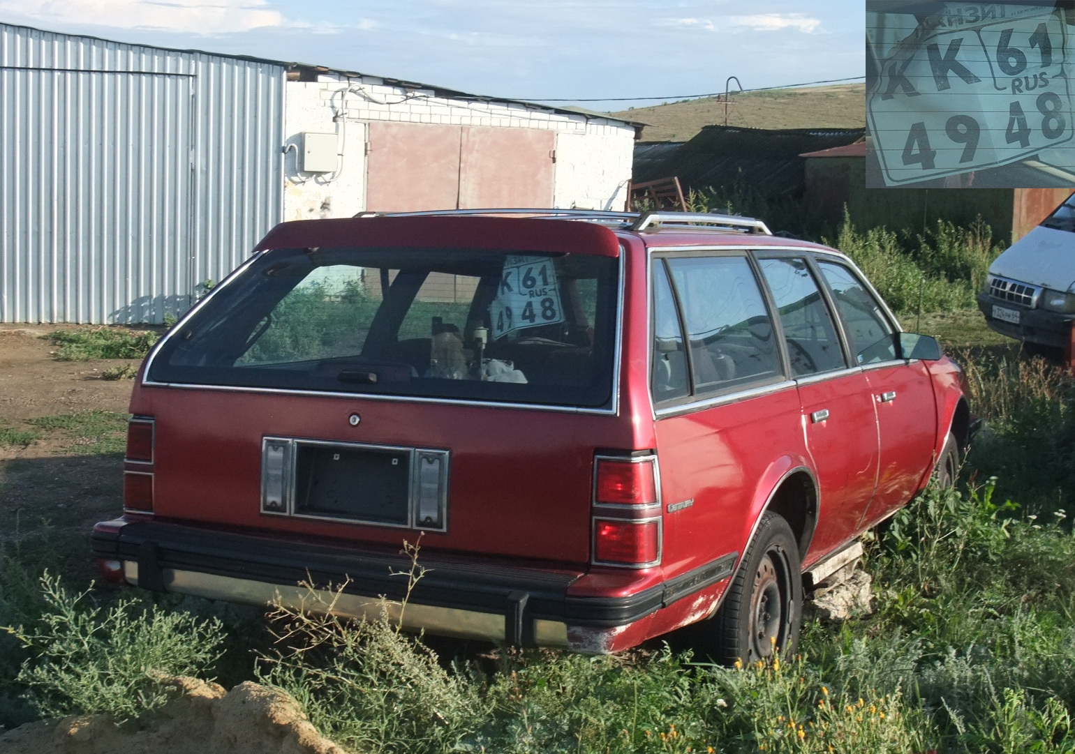 кк 4948 61, Buick Century 5th gen Station Wagon (35; A-body), facelift, 1988–1996